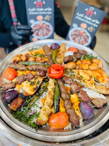 مطاعم مشويات الحمراء فرع فلسطين - جدة