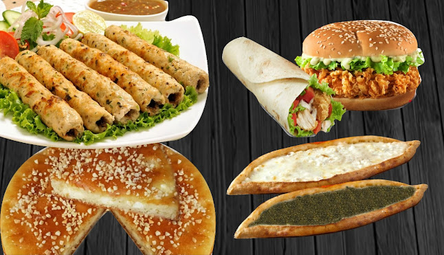 برجري بيتزا ومناقيش