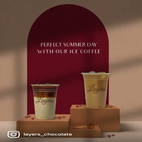 طبقات الشوكولاتة.Layers