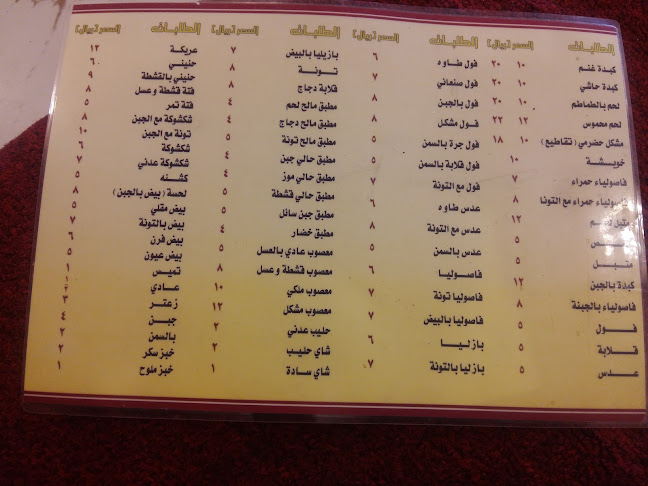 Opinii despre فوال تاج عدن în حفر الباطن - الضيافة