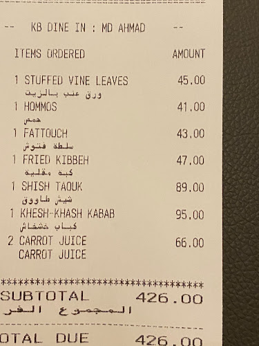 Opinii despre كرَم بيروت în الرياض - الضيافة