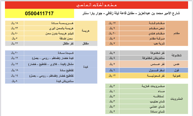 مطعم أكلات الماضي