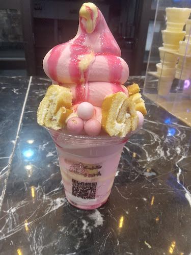 ايس كريم وعصير إنرجي تيست