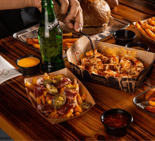 جرافتي برجر - الضيافة