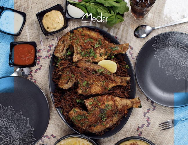 Opinii despre ميدار الرياض للأكلات البحرية الخليجية în الرياض - الضيافة