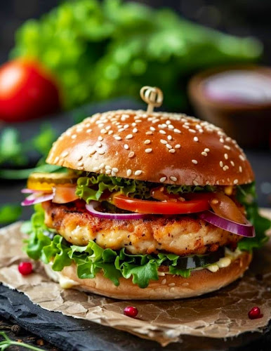 برجر مشوي - الضيافة