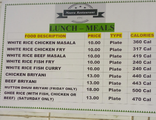 Opinii despre Noora Restaurant Tamil Nadu (Kilakarai Foods) în الخبر - الضيافة