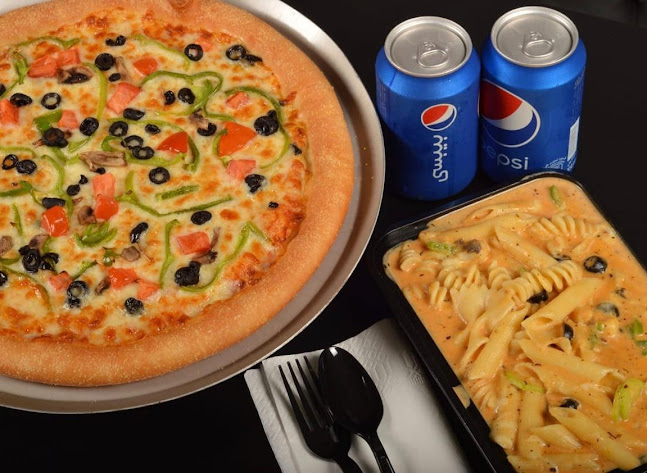 طبق البيتزا - الضيافة