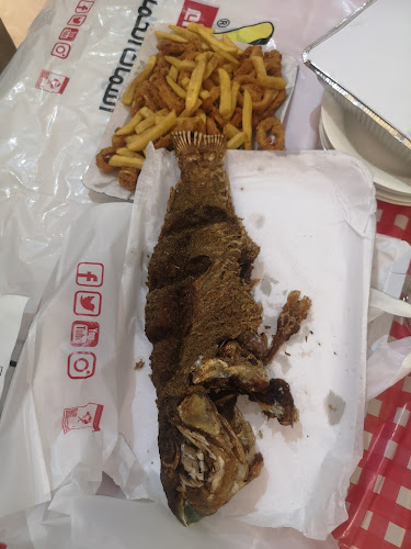 أسماك الحمراء Hamraa fishes market and restaurant - الضيافة