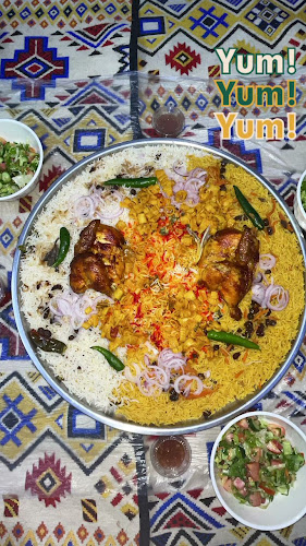 مطاعم نقطة ارز الحمراء البخاري