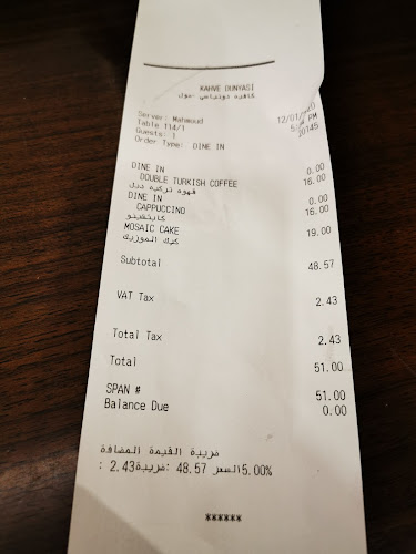 Comentarii opinii despre كافيه دنياسي | Kahve Dunyasi‏