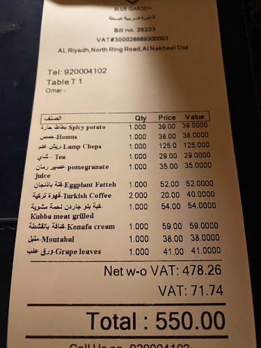 بلو جاردن - الرياض