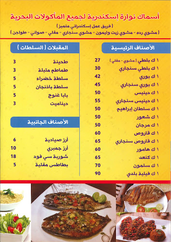 أسماك نوارة الإسكندرية